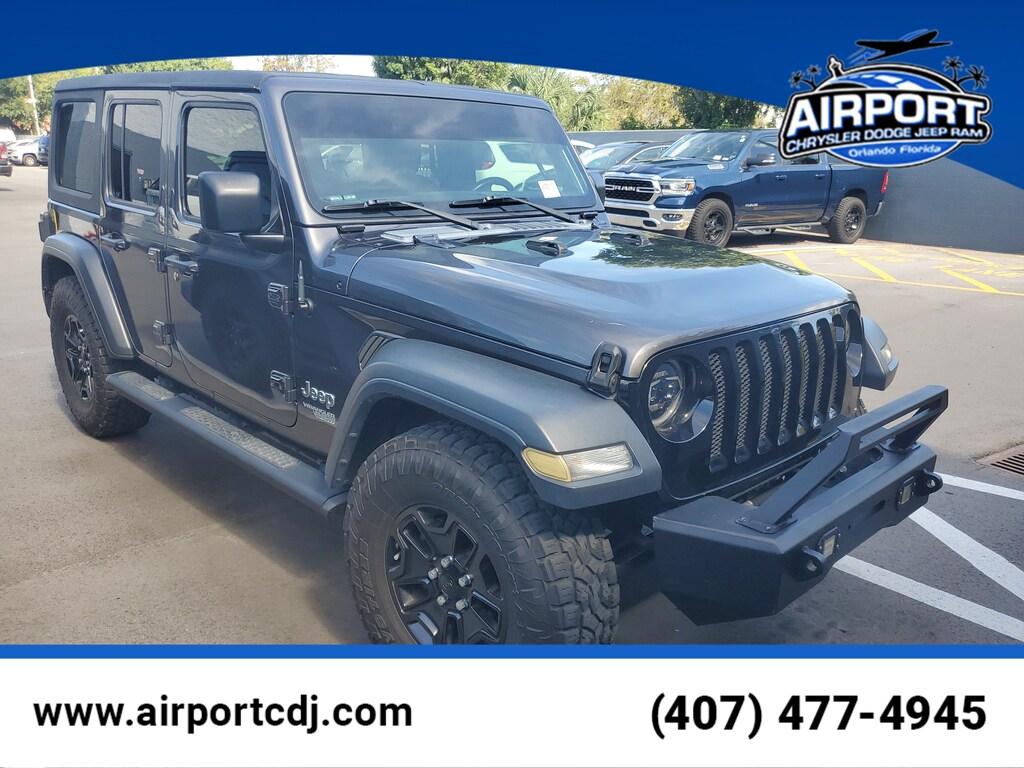 Used 2020 Jeep Wrangler Unlimited Sport SUV