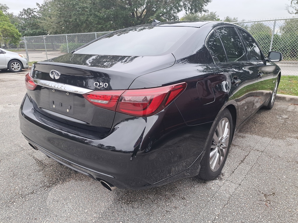 Used 2018 INFINITI Q50 3.0t LUXE Sedan