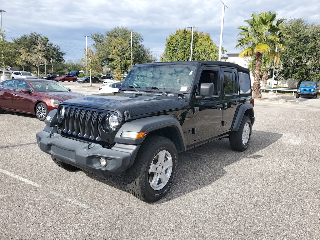 Used 2022 Jeep Wrangler Unlimited Sport SUV