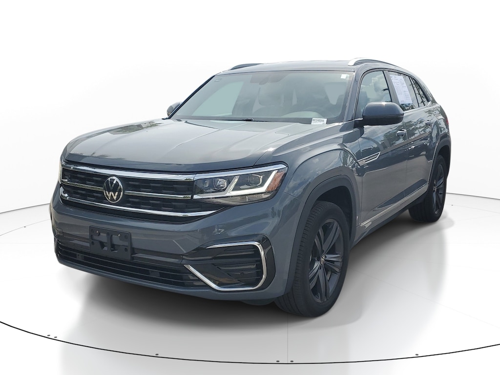 Used 2021 Volkswagen Atlas Cross Sport 3.6L V6 SE w/Technology R-Line SUV