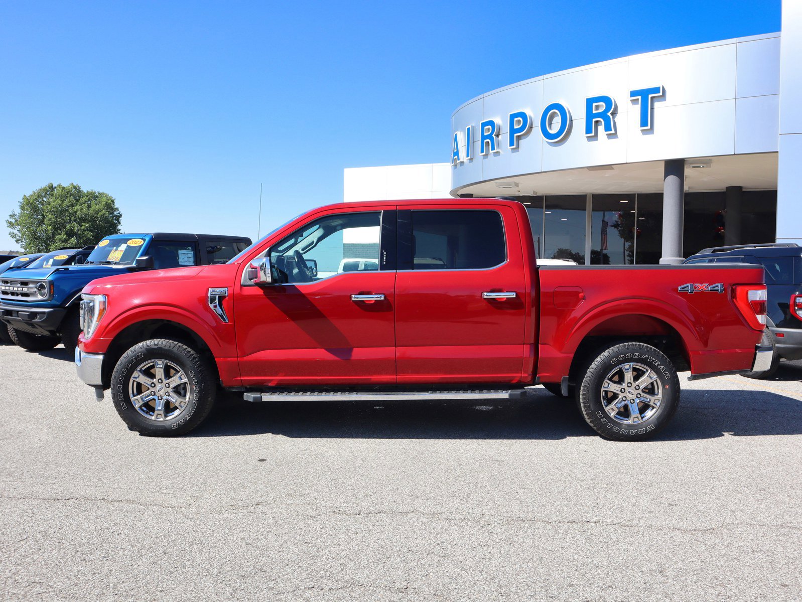 Used 2021 Ford F-150 Lariat with VIN 1FTFW1E85MKD37884 for sale in Florence, KY