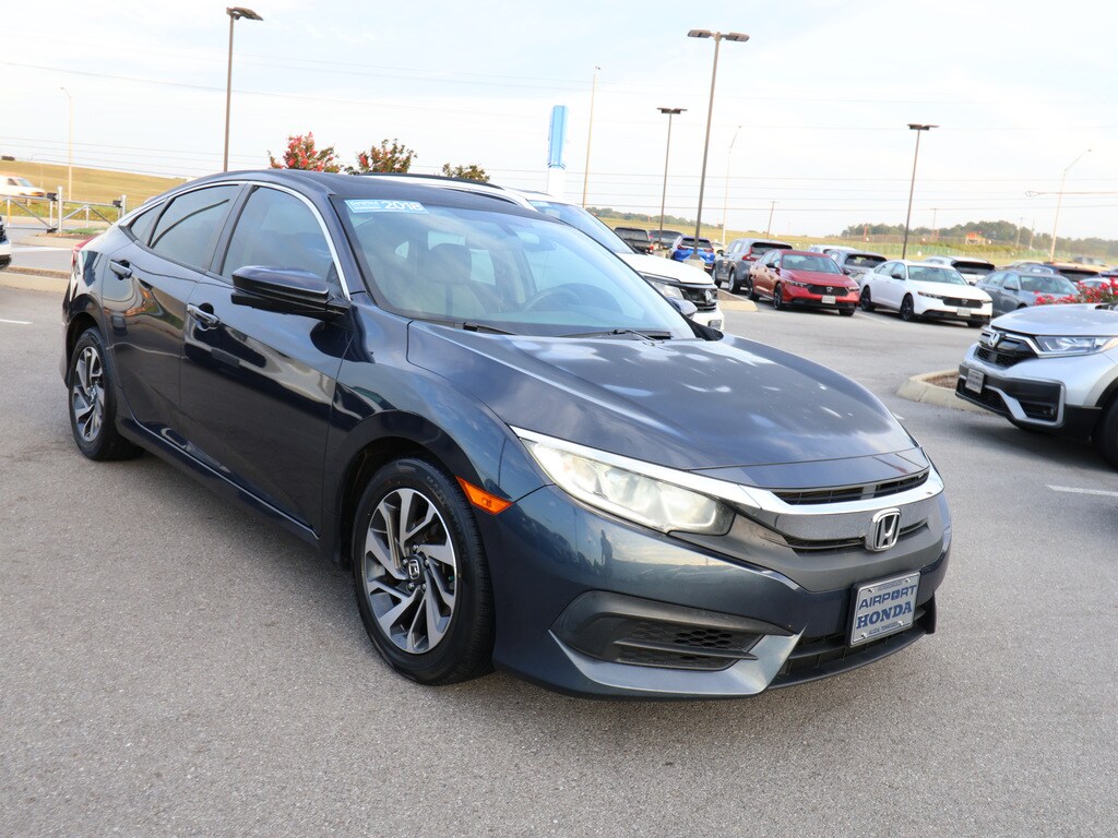 Used 2018 Honda Civic EX Sedan