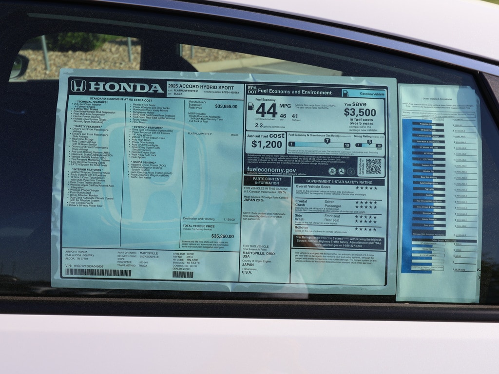 2025 Honda Accord Hybrid Sport - Photo 12