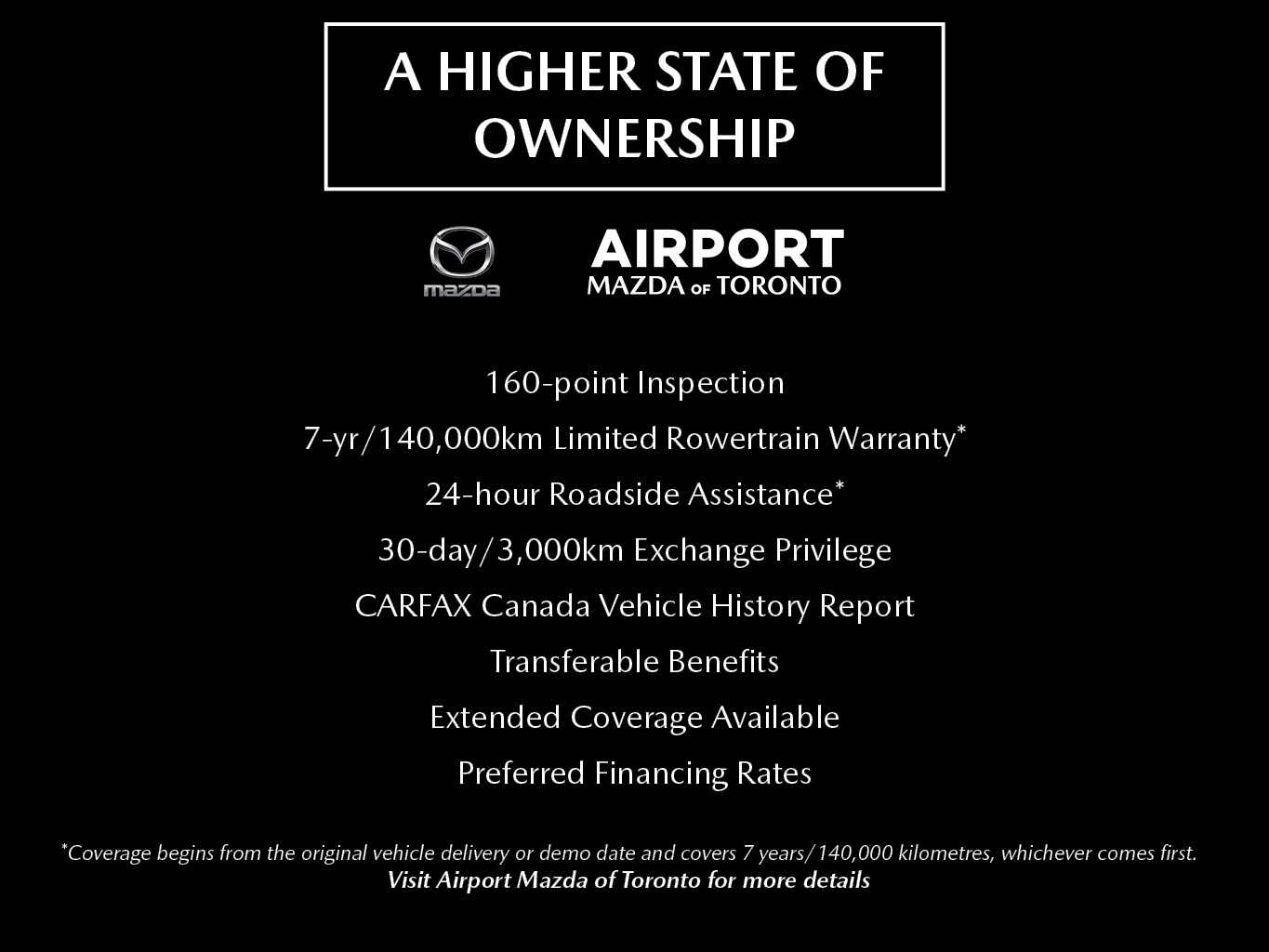 Certified Used Mazda Cars in Toronto, Ontario - Airport Mazda Of Toronto