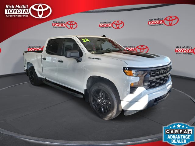Pre-Owned 2024 Chevrolet Silverado 1500 Custom