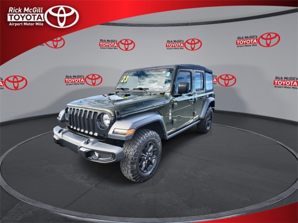 Used 2023 Jeep Wrangler 4-DOOR SPORT 4X4 SUV