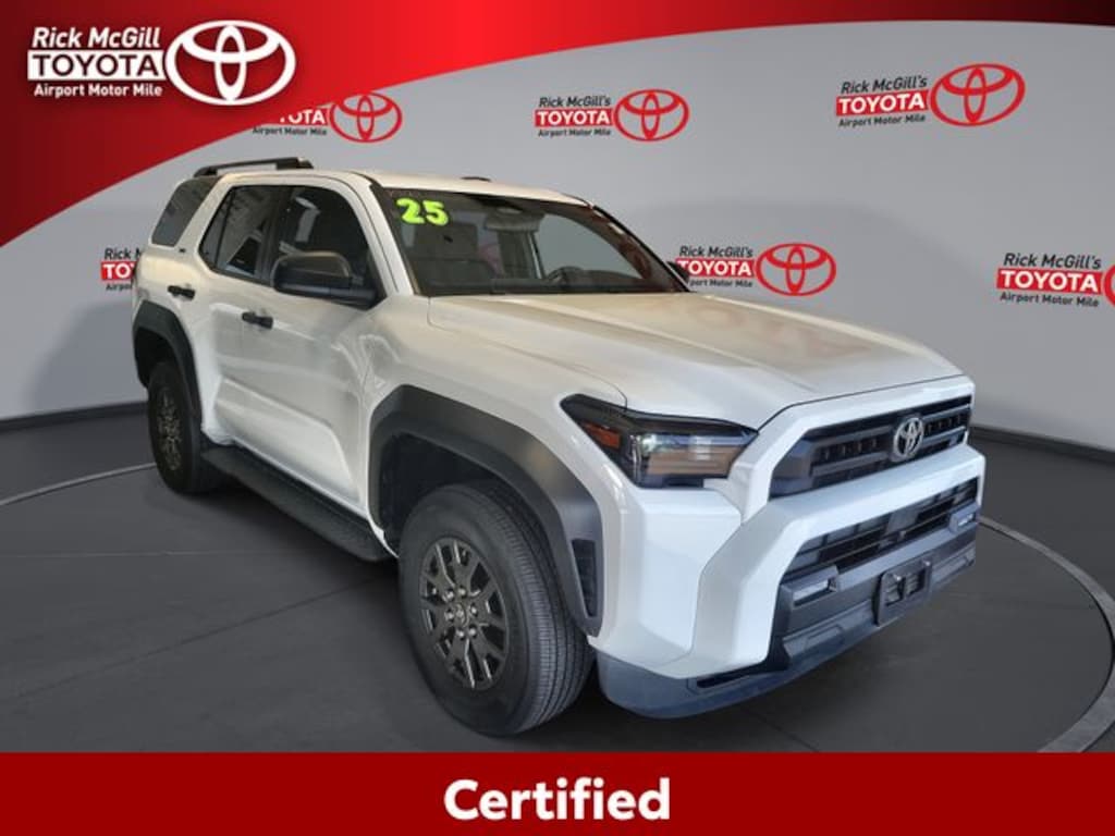 Certified 2025 Toyota 4Runner SR5 SUV