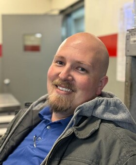 Staff member Andrew Kleine from ID_1737b0