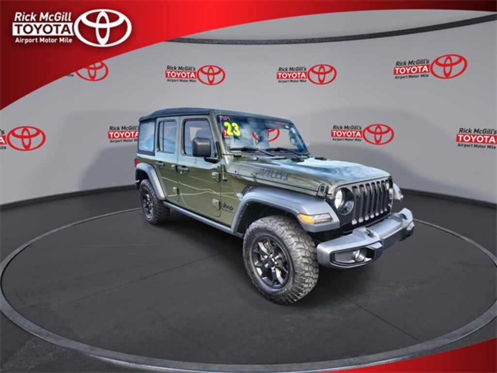 Used 2023 Jeep Wrangler 4-DOOR SPORT 4X4 SUV