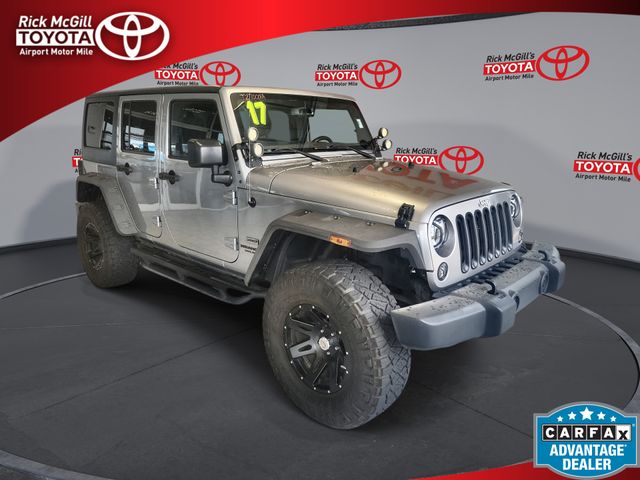 Pre-Owned 2017 Jeep Wrangler JK Unlimited Sport 4x4