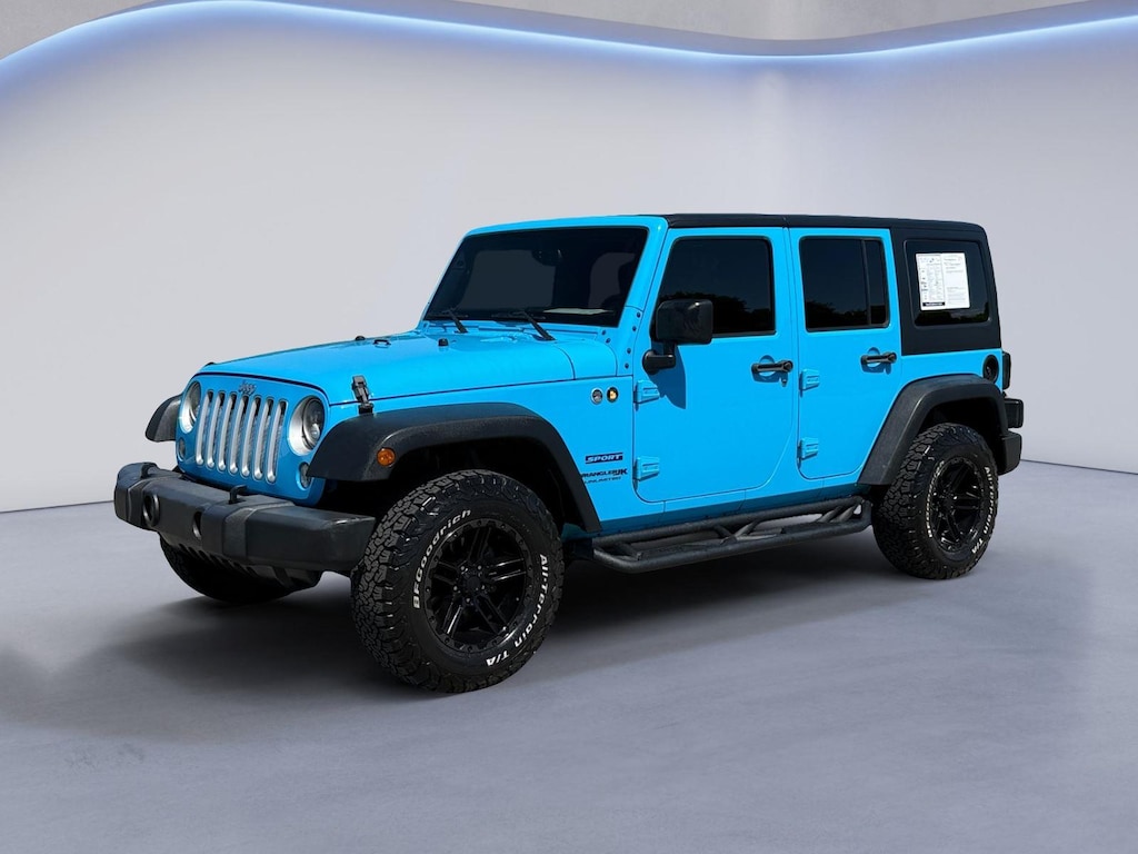 Used 2018 Jeep Wrangler JK Unlimited Sport S SUV