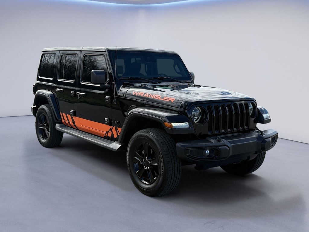 Used 2020 Jeep Wrangler Unlimited Sahara Altitude SUV