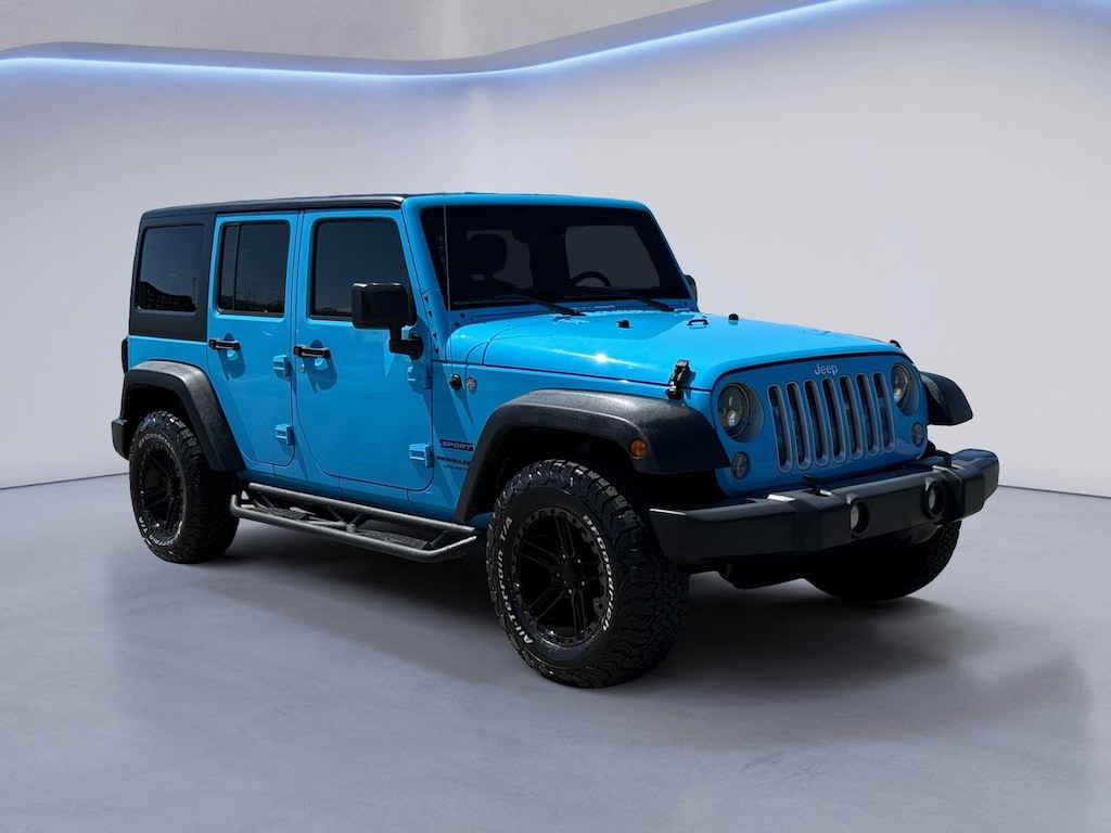 Used 2018 Jeep Wrangler JK Unlimited Sport S SUV