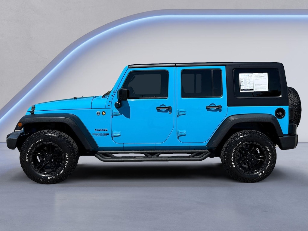 Used 2018 Jeep Wrangler JK Unlimited Sport S SUV