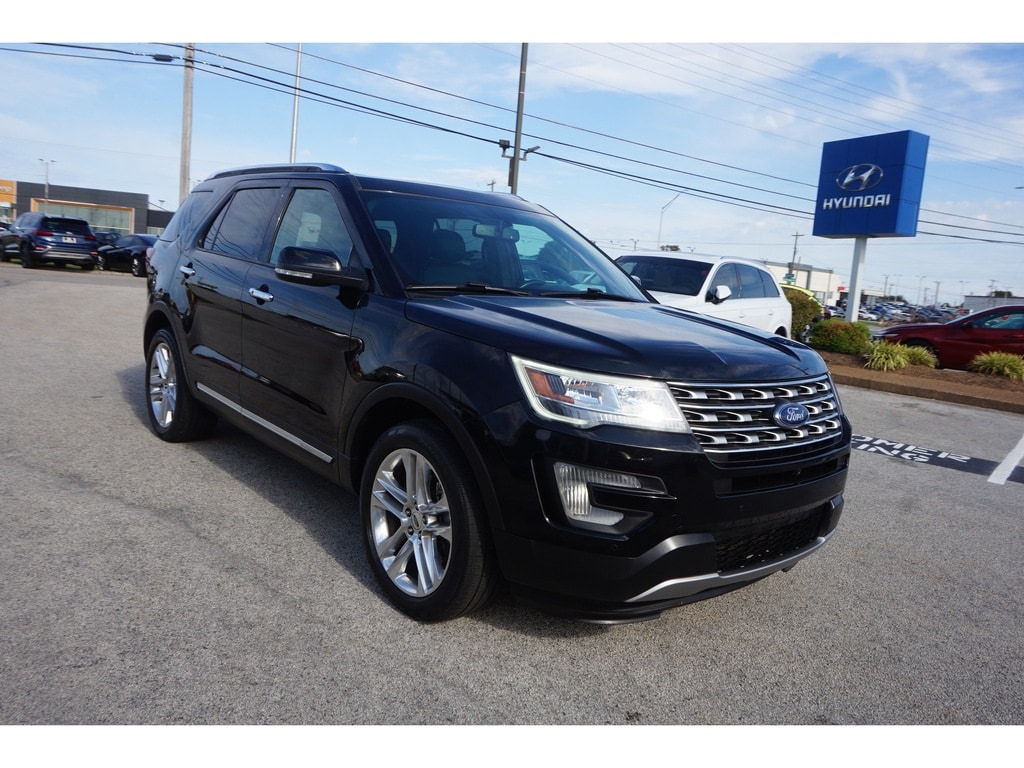 Used 2017 Ford Explorer Limited with VIN 1FM5K8FH4HGE07961 for sale in Alcoa, TN