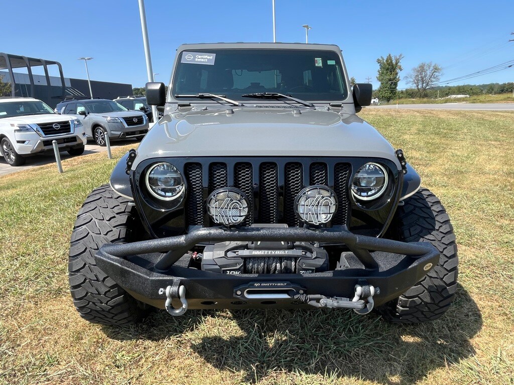 Certified 2021 Jeep Wrangler Unlimited Willys with VIN 1C4HJXDG9MW661724 for sale in Alcoa, TN