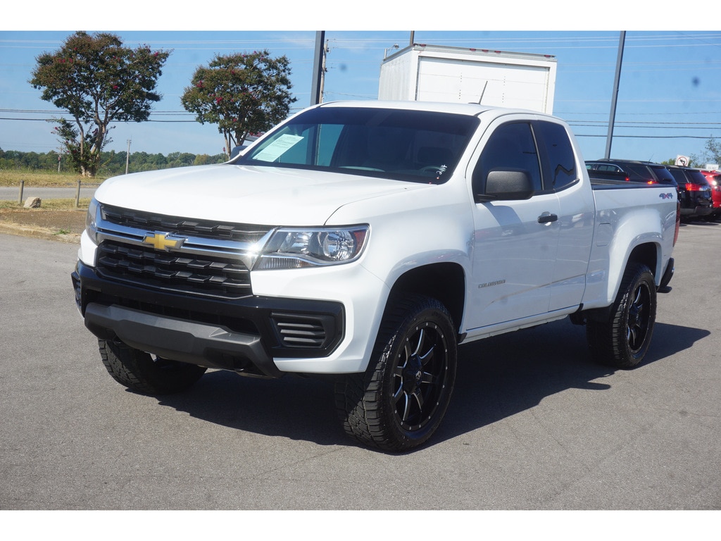 Used 2021 Chevrolet Colorado Work Truck with VIN 1GCHTBEN8M1231092 for sale in Louisville, TN