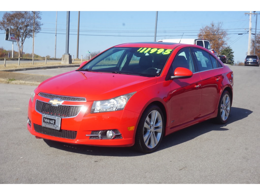 Used 2014 Chevrolet Cruze LTZ with VIN 1G1PG5SB1E7119656 for sale in Louisville, TN