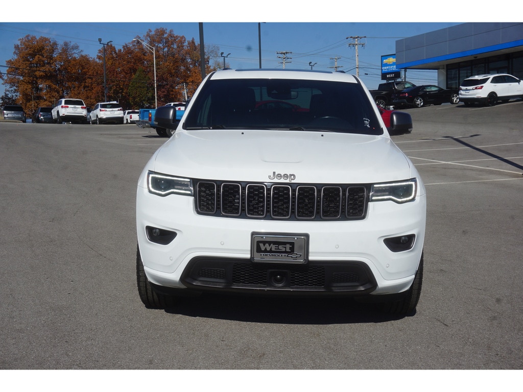 Used 2021 Jeep Grand Cherokee 80th Edition with VIN 1C4RJFBGXMC526707 for sale in Louisville, TN