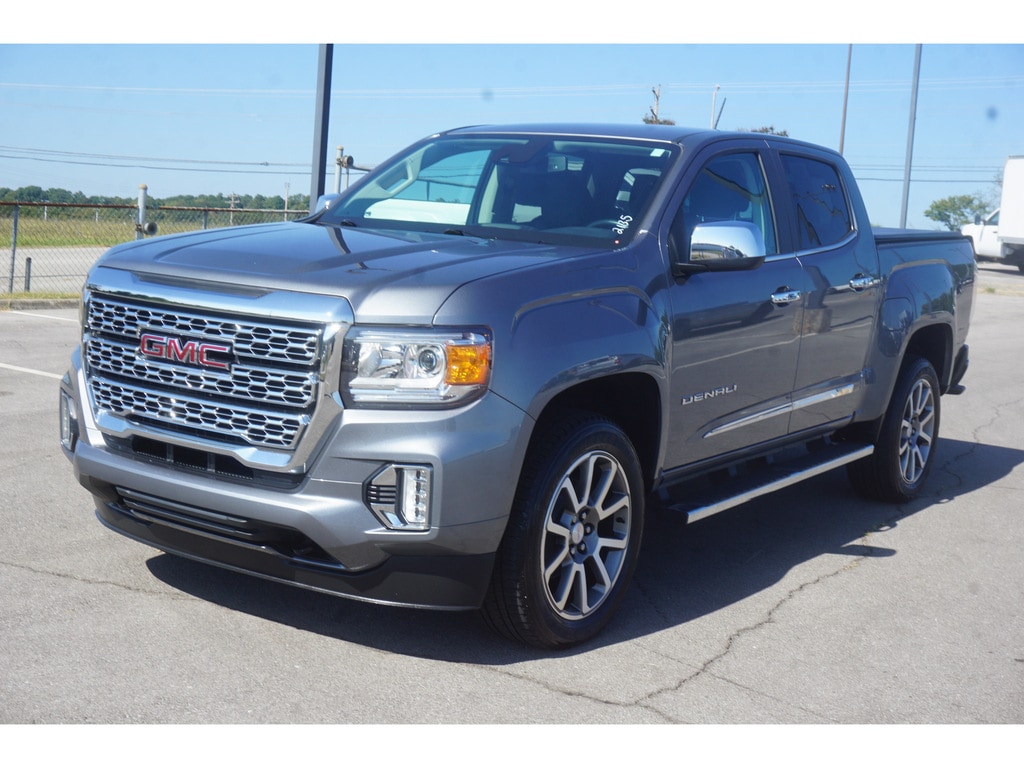 Used 2021 GMC Canyon Denali with VIN 1GTG6EEN4M1127977 for sale in Louisville, TN