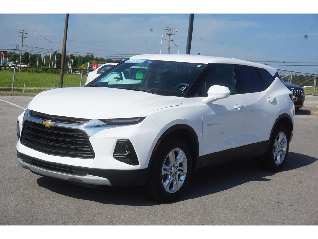 Certified 2021 Chevrolet Blazer 1LT with VIN 3GNKBBRA5MS510506 for sale in Louisville, TN