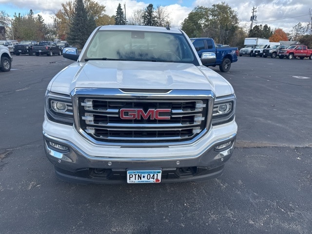 Used 2018 GMC Sierra 1500 SLT with VIN 3GTU2NEC1JG159327 for sale in Aitkin, Minnesota