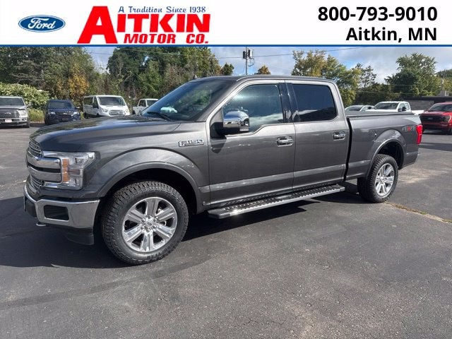Used 2020 Ford F-150 Lariat with VIN 1FTFW1E45LKD10177 for sale in Aitkin, Minnesota