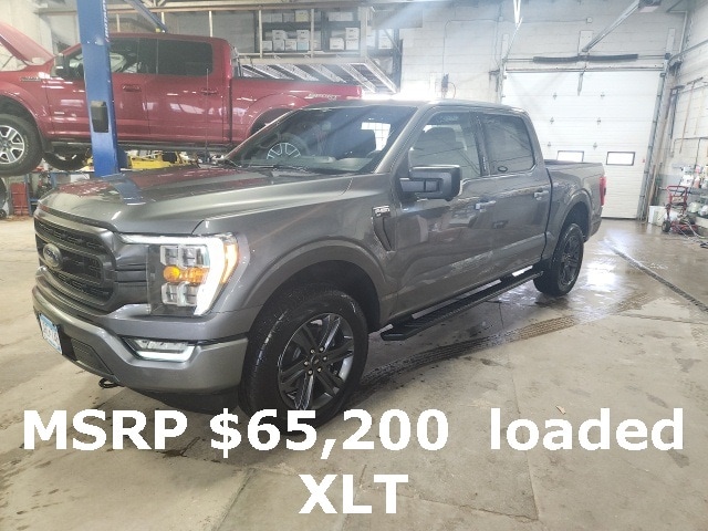 Used 2023 Ford F-150 XLT with VIN 1FTFW1E58PFA28283 for sale in Aitkin, Minnesota