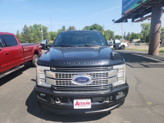 Used 2019 Ford F-350 Super Duty Platinum with VIN 1FT8W3BT3KEG74921 for sale in Aitkin, Minnesota