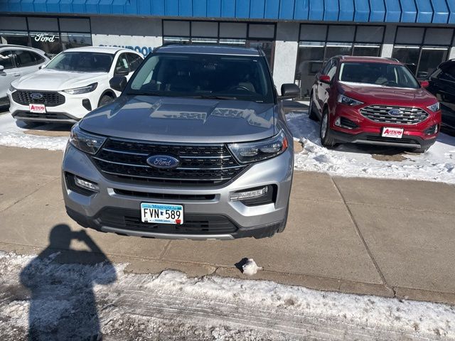 Used 2021 Ford Explorer XLT with VIN 1FMSK8DH7MGB32635 for sale in Aitkin, Minnesota