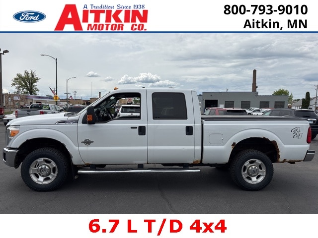 Used 2015 Ford F-250 Super Duty XLT with VIN 1FT7W2BT8FEC63283 for sale in Aitkin, Minnesota