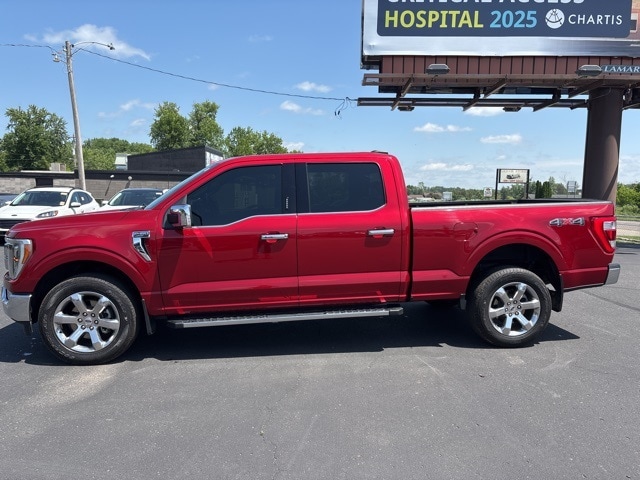 Certified 2021 Ford F-150 Lariat with VIN 1FTFW1E85MKE37824 for sale in Aitkin, Minnesota