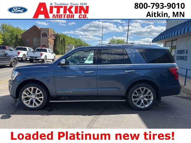 Used 2019 Ford Expedition Platinum with VIN 1FMJU1MT6KEA15400 for sale in Aitkin, Minnesota