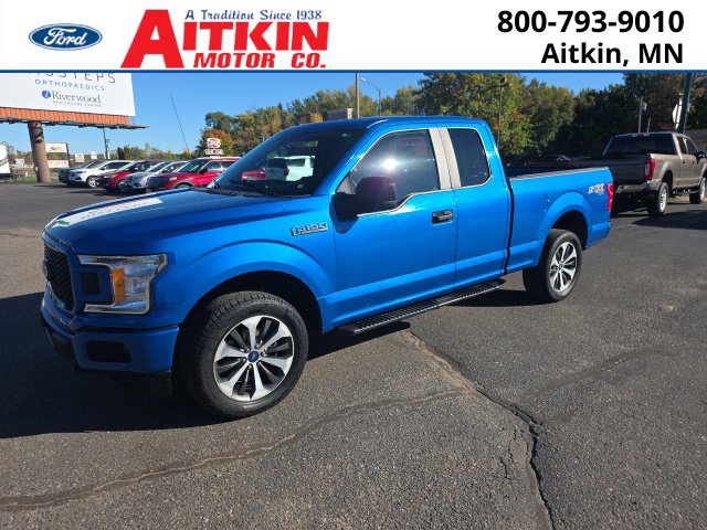Used 2019 Ford F-150 XL with VIN 1FTEX1EP1KKF24049 for sale in Aitkin, MN