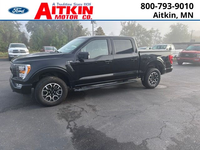 Certified 2023 Ford F-150 XLT with VIN 1FTEW1EP0PKF93096 for sale in Aitkin, Minnesota