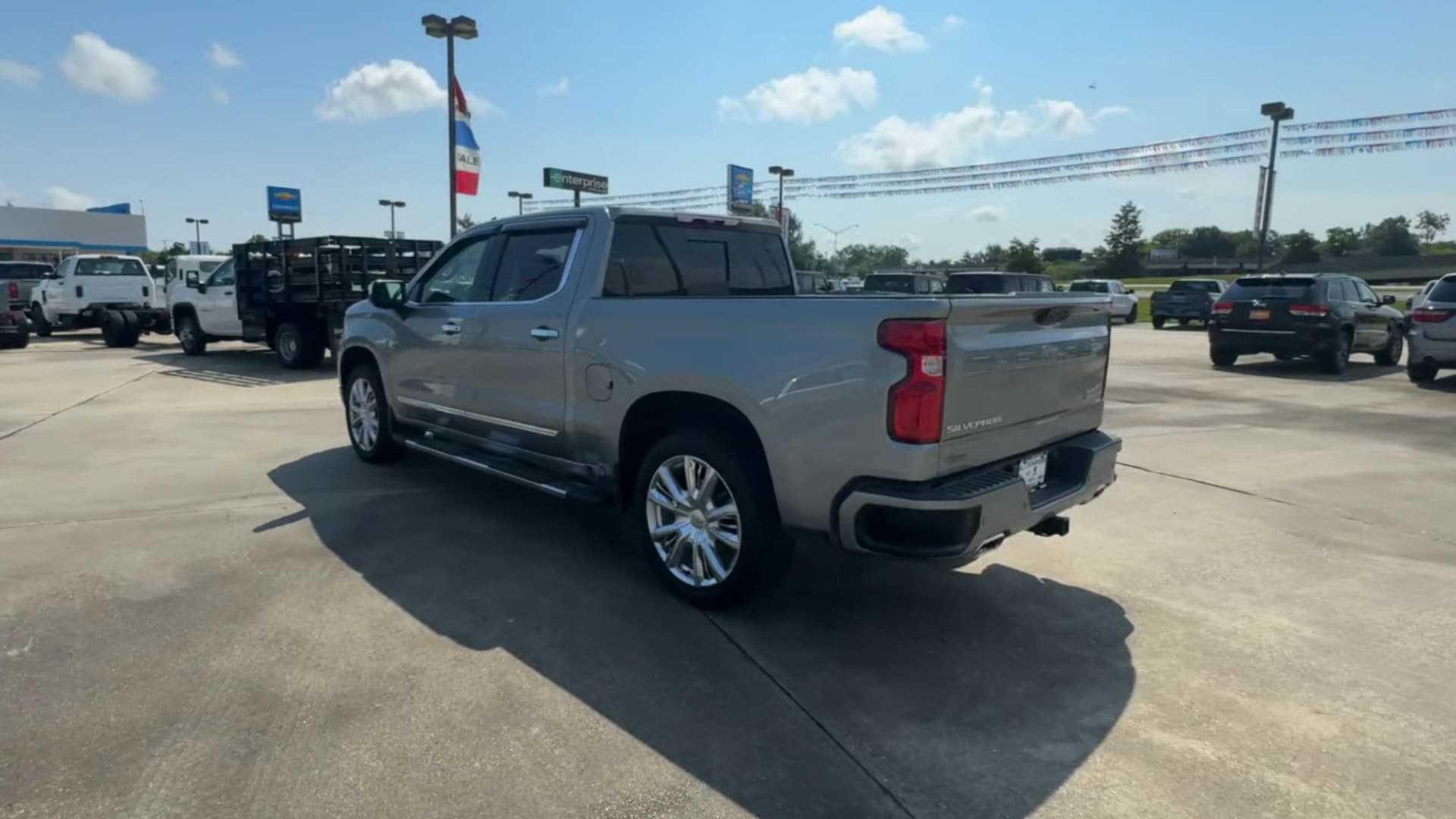 Used 2024 Chevrolet Silverado 1500 High Country with VIN 2GCUDJED7R1191568 for sale in Berwick, LA