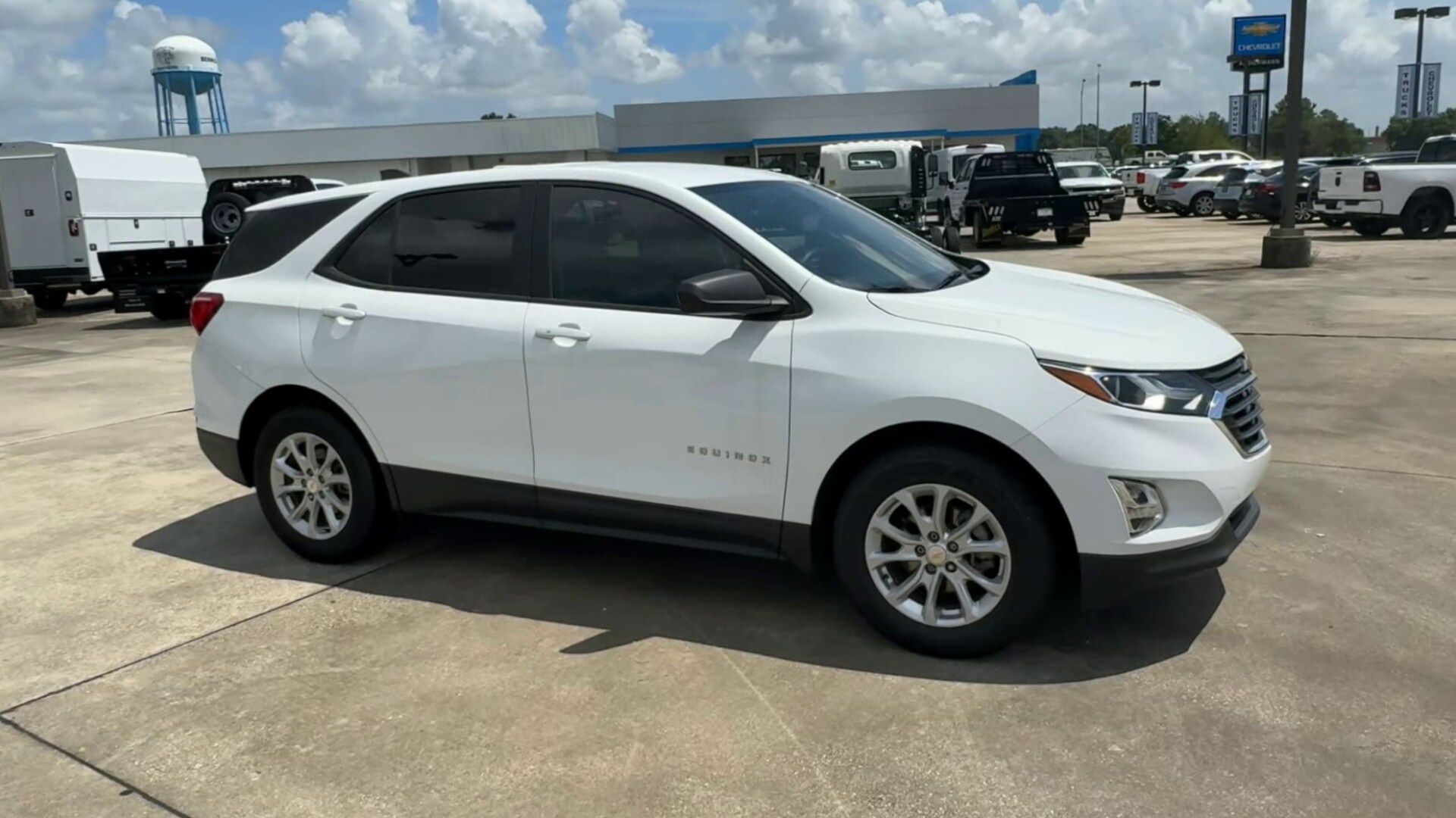 Used 2021 Chevrolet Equinox LS with VIN 3GNAXHEV0MS107896 for sale in Berwick, LA