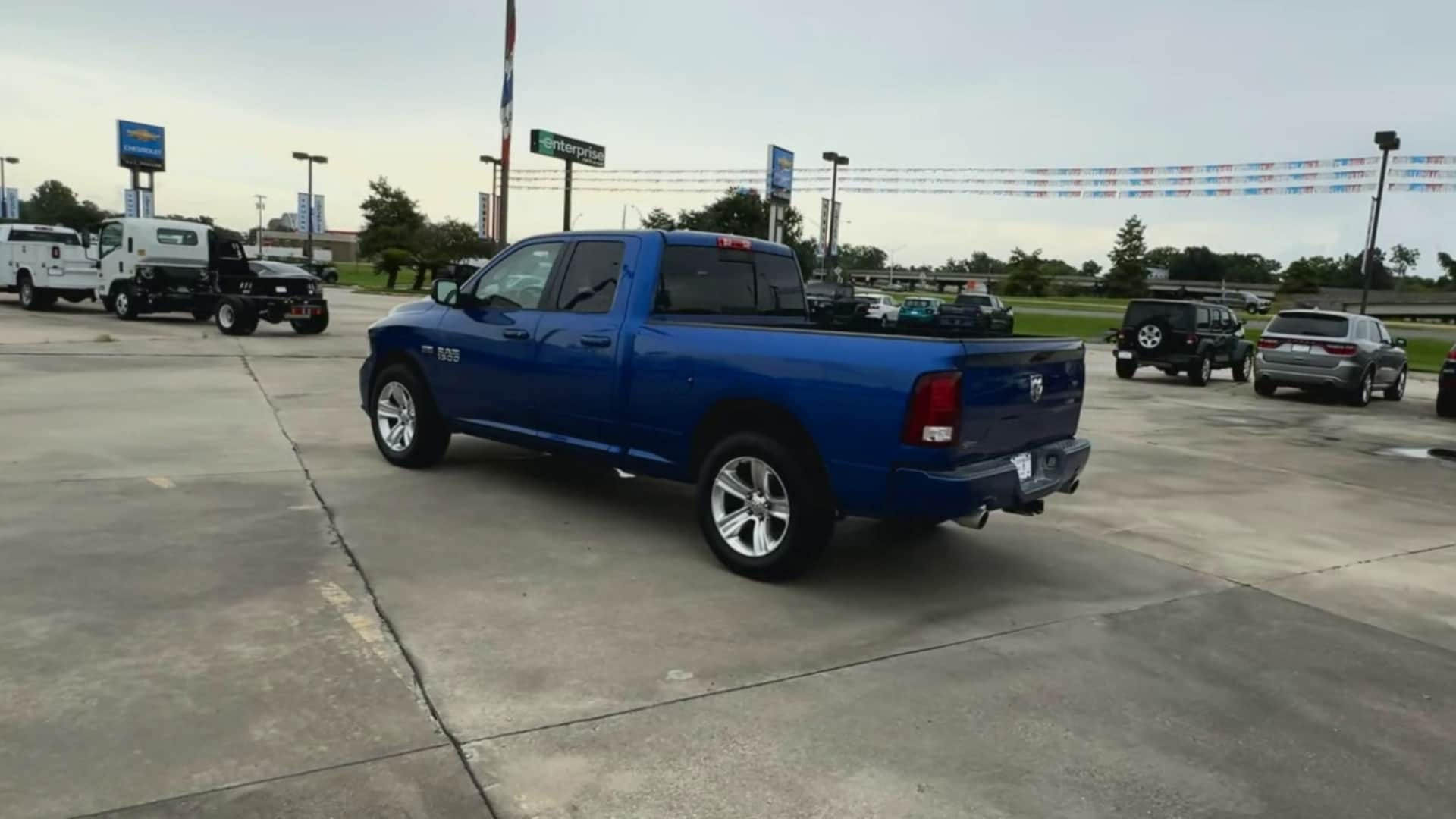 Used 2018 RAM Ram 1500 Pickup Sport with VIN 1C6RR6HT8JS256236 for sale in Berwick, LA