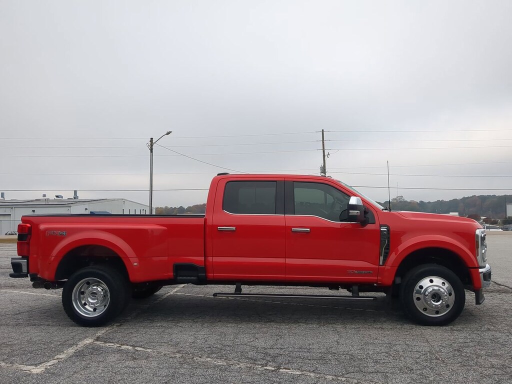 Certified 2024 Ford Superduty Incomplete Lariat DRW CREW CAB LONG BED TRUCK