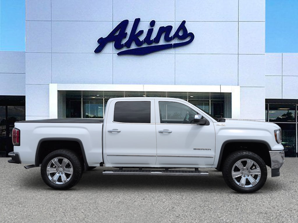 Used 2018 GMC Sierra 1500 SLT Crew Cab Short Bed Truck