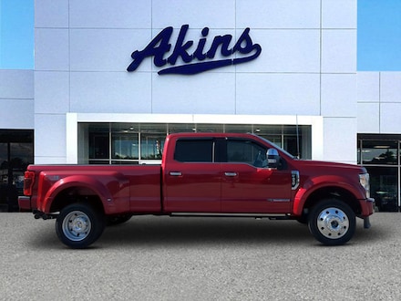 2020 Ford Superduty Incomplete Platinum DRW CREW CAB LONG BED TRUCK
