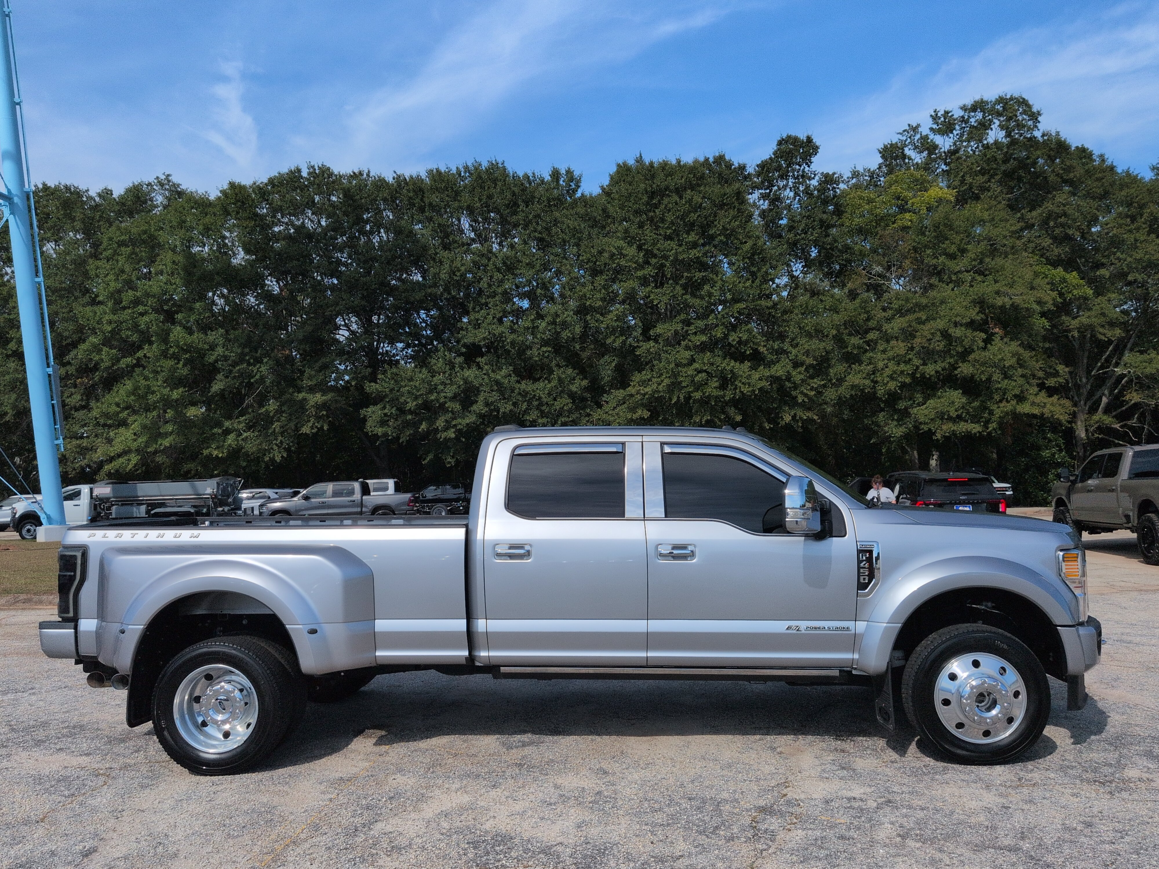 Certified 2021 Ford Superduty Platinum DRW CREW CAB LONG BED TRUCK
