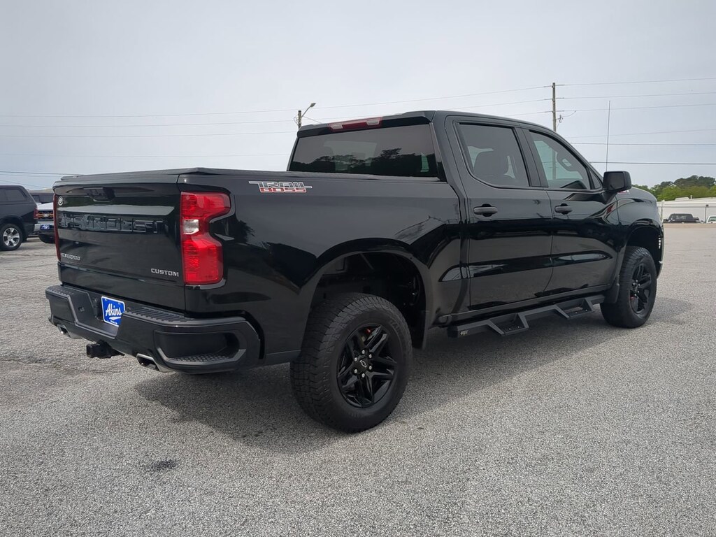 Certified 2024 Chevrolet Silverado Custom Trail Boss CREW CAB SHORT BED TRUCK