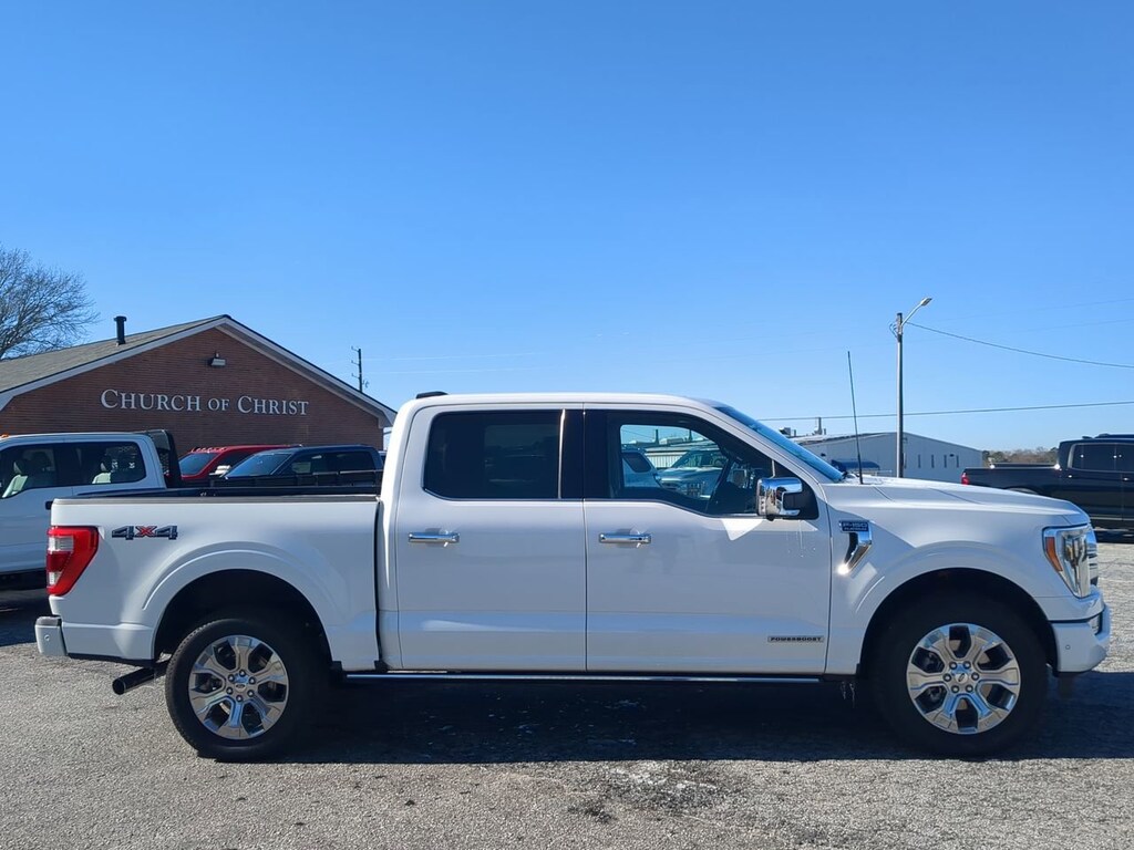 Certified 2021 Ford F-150 Platinum CREW CAB TRUCK