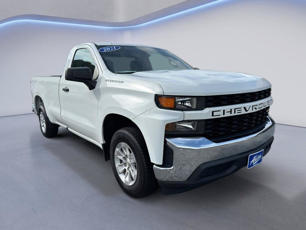 Used 2021 Chevrolet Silverado 1500 WT Long Bed Truck