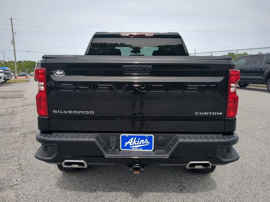 Certified 2024 Chevrolet Silverado Custom Trail Boss CREW CAB SHORT BED TRUCK