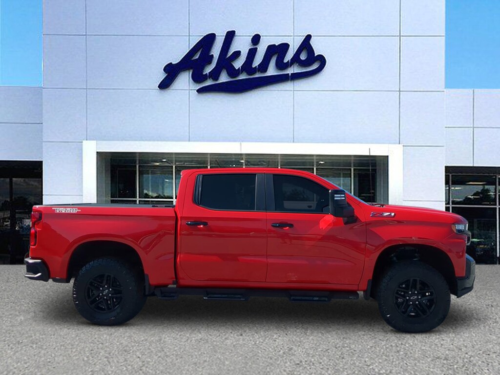 Used 2020 Chevrolet Silverado 1500 LT Trail Boss Crew Cab Short Bed Truck