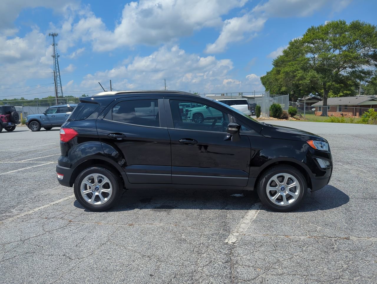 Used 2021 Ford EcoSport SE with VIN MAJ3S2GEXMC434487 for sale in Winder, GA