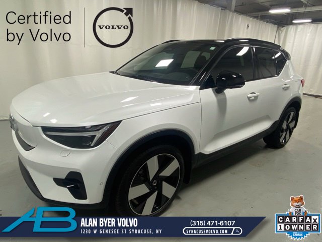 used 2023 Volvo XC40 Recharge Pure Electric Ultimate SUV for sale in syracuse