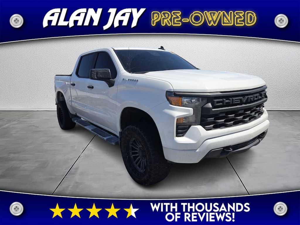 Used 2022 Chevrolet Silverado Custom Truck Crew Cab